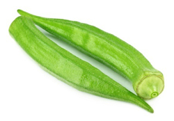 במיה ממולאת בטעם הודי