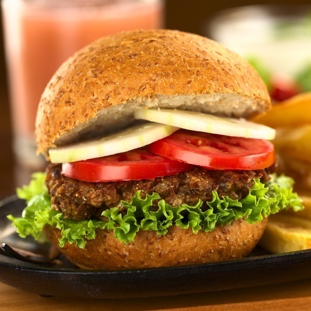 בורגר מחומוס ותרד